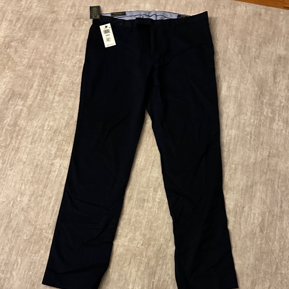 Polo Ralph Lauren Men's Navy Dress Pants